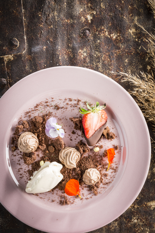 Feines Dessert bei der Stiftschmiede Küchenkult